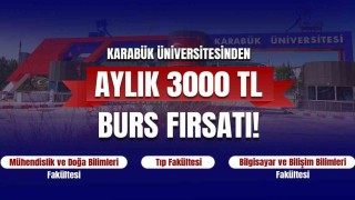 KBÜyü tercih eden başarılı adaylara  3 bin TL burs desteği