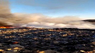 Kiliste çöplük alanda çıkan yangın kısa sürede kontrol altına alındı