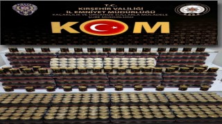 Kırşehirde bin 344 kaçak ürün ele geçirildi: 1 gözaltı