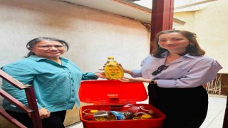 KO-MEK kursiyerleri 500 litre atık yağ topladı