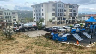 Kocaelide çocuk parkları temizlenip onarılıyor