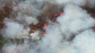 Kocaelide orman yangınına havadan ve karadan müdahale: Alevler evlere de sıçradı