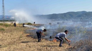 Kocaelide otluk yangını