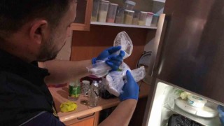 Kokain buzdolabından çıktı