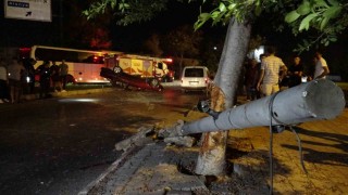 Kontrolden çıkan Tofaş, takla atarak durabildi: 1 yaralı