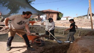 Konuralpte kazı çalışmaları tamamlanmak üzere