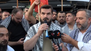 Konyada İsrail protestosu