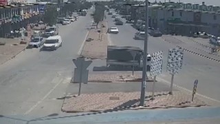 Konyada kaza anları kameraya yansıdı