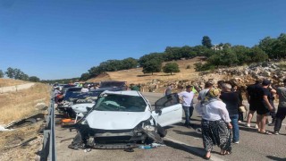 Konyada üç aracın karıştığı kazada 7 yaralı