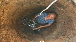 Konyalı çiftçi: 80 yıllık kuyumuzda ilk kez su bitti