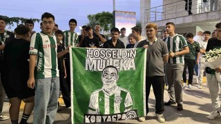 Konyasporun yeni transferi Jackson Muleka, Konyaya geldi