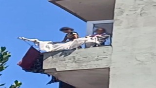 Küçük çocuklar yürekleri ağza getirdi