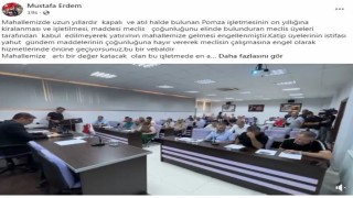 Kula belediye meclisinde pomza ocağı tartışması