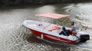 Kura Nehrinde tekneler yeniden boy gösterdi