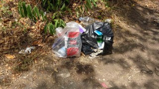 Kuraklık yetmedi, şimdi de çöplerle boğuşuyor