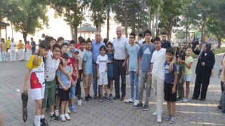 Kuran kursu öğrencileri bu kez piknikte bir araya geldi