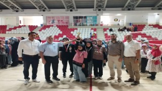 Kuran kursu öğrencileri katıldığı voleybol turnuvası