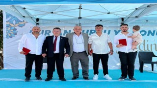 Kuran kursunu bitiren öğrencilere bisiklet sürprizi