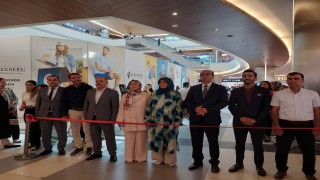 Kurs Merkezleri yıl sonu sergisi MalatyaPark AVMde açıldı