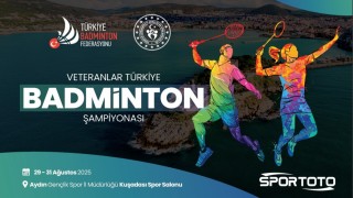 Kuşadası, Badminton Veteranlar Türkiye Şampiyonasına ev sahipliği yapacak