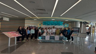 Kütahya Şehir Hastanesinde bebek sağlığı için emzirme ve anne sütünün önemi anlatıldı