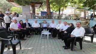 Kütahya Valisi Işın, Simavda hayır yemeğine katıldı