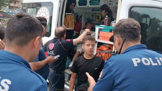 Kütahyada bıçaklı kavga: 2 çocuk yaralandı