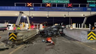 Kuzey Marmara Otoyolunda gişelerde feci kaza: Üst düzey yönetici hayatını kaybetti