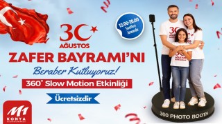 M1 Konya AVMde 30 Ağustos coşkusu