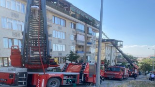 Malatyada ev yangını