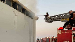 Malatyada fabrika yangını paniğe neden oldu