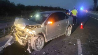 Malatyada iki otomobil çarpıştı: 1 yaralı