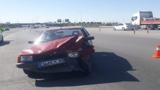 Malatyada iki otomobil çarpıştı: 2 yaralı