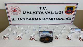 Malatyada jandarmadan uyuşturucu operasyonu