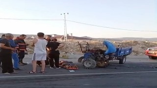 Malatyada otomobil ile çapa motoru çarpıştı: 4 yaralı