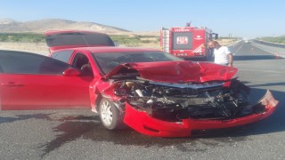 Malatyada tır ile otomobil çarpıştı: 4 yaralı