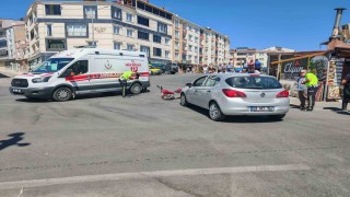 Malkarada trafik kazası: 1 yaralı