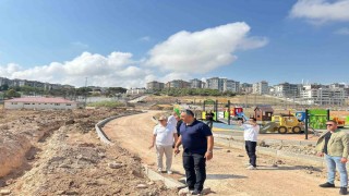 Malta Parkı ve çevresinde asfaltlama ile düzenleme çalışmaları sürüyor