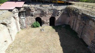 Maltepede apartmanların arasında Bizanstan kalma arkeolojik alan