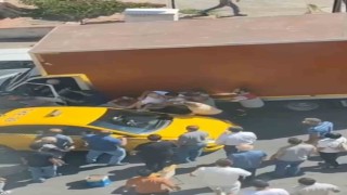 Maltepede yol verme kavgası