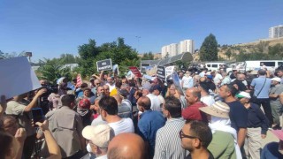 Mamak kentsel dönüşüm mağdurlarından eylem