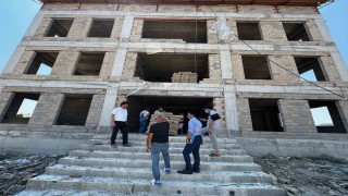 Manavgatta Yatılı Hafızlık Kız Kuran Kursunun kaba inşaatı tamamlandı