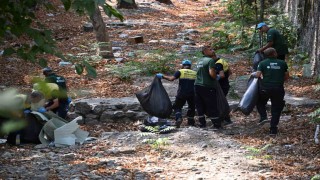 Manisa Büyükşehir Çaybaşı Deresinin rutin temizliğini tamamladı