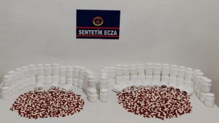 Manisada 5 binin üzerinde sentetik ecza hapı ele geçirildi