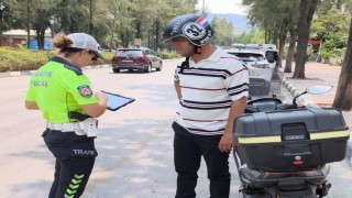 Manisada motosiklet denetiminde 2,5 milyon TL ceza