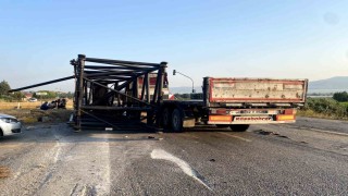 Manisada zincirleme kaza: 2 yaralı