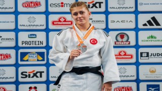 Manisalı Milli Judocu Sura Nil Karasu Avrupa ikincisi oldu