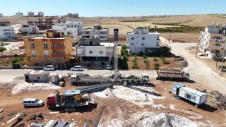 Mardin ilçe merkezlerinde altyapı yatırımları sürüyor