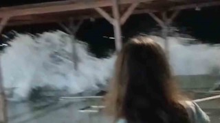 Marmara Denizinde poyraz dev dalgalar oliuşturdu