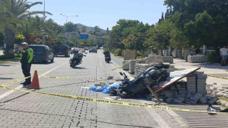 Marmariste Motosiklet can aldı